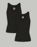 Women's Respecter Tank - Onyx - Twin Pack