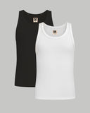 Respecter Tank - Monochrome - Twin Pack