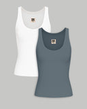 Women's Respecter Tank - Marble Twin Pack