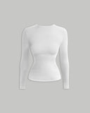 Women's Ribbed Long Sleeve - Porcelain